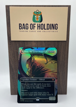 Kozilek, the Great Distortion - Borderless FOIL - Commander Masters - NM - MTG - Image 1