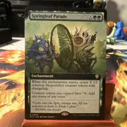 Springleaf Parade (Extended Art) Commander: Lorwyn Eclipsed Regular - Image 1
