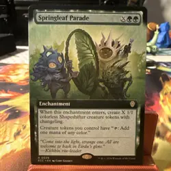 Springleaf Parade (Extended Art) Commander: Lorwyn Eclipsed Regular - Image 2