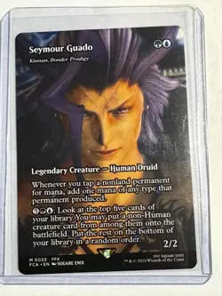 Seymour Guado - Kinnan, Bonder Prodigy (Showcase) Final Fantasy NM MTG - Image 1