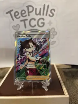 Marnie's Pride 171/172 - Brilliant Stars Full Art Trainer - NM - Pokemon TCG - Image 1