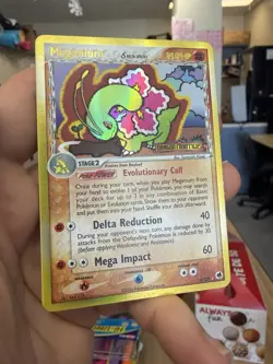 Meganium Delta Species 4/101 EX Dragon Frontiers Pokemon TCG Reverse Holo MP - Image 3
