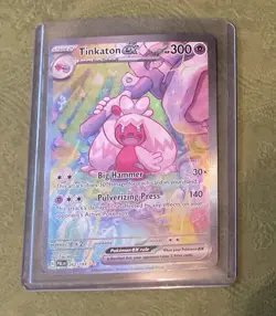 Tinkaton EX 262/193 Special Illustration Rare Paldea Evolved Pokemon Card - Image 2