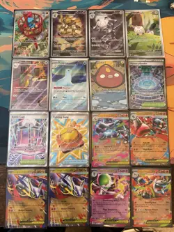 Pokemon Cards Hits Lot of 16 IR/Ex/Full Arts! - Image 1