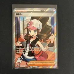 Hilda 164/086 Full Art Ultra Rare White Flare Pokemon TCG Trainer Card - Image 1