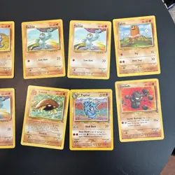 Vintage Pokemon Card Lot Of 10 Base Set To Neo - Image 3
