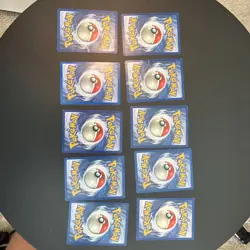 Vintage Pokemon Card Lot Of 10 Base Set To Neo - Image 4