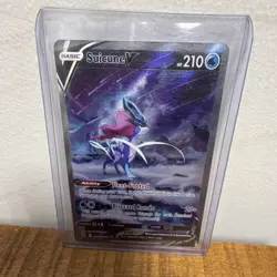 Pokemon TCG Suicune V GG38/GG70 Crown Zenith Galarian Gallery Holo HP 210 - Image 1