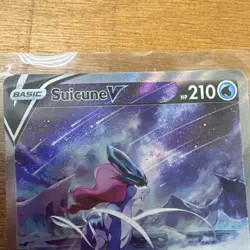 Pokemon TCG Suicune V GG38/GG70 Crown Zenith Galarian Gallery Holo HP 210 - Image 3
