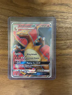 Charizard GX SM60 - Pokemon Sun & Moon Black Star Promos - Full Art Holo - Image 1