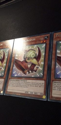 Yu-Gi-Oh! 3x Petiteranodon, WISU-DE014, Rare, 1. Auflage, Deutsch, NM-EX - Image 3