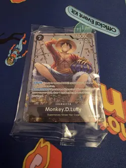 ONE PIECE TCG Monkey.D.Luffy P-075 PROMO - SEALED NM/MINT - Image 1