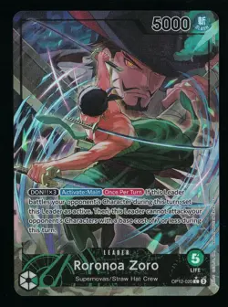 Roronoa Zoro Alt Art Leader OP12-020 Legacy of the Master One Piece TCG #2 - Image 1