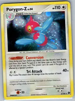 Porygon-Z 6/106 Holo Great Encounters - Pokemon Card - NM - Image 1