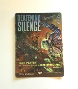 MTG English Deafening Silence (Showcase) NM Foil Special Guests - Image 1