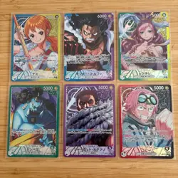 ONE PIECE Card Game A Fist of Divine Speed OP11 Nami Shirahoshi Luffy leader - Image 1