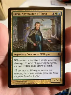 Edric, Spymaster of Trest ~ Conspiracy [ Excellent ] [ Magic MTG ] - Image 1
