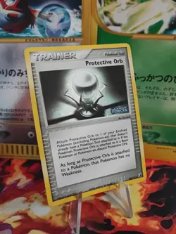 Pokemon Karte Card Protective Orb Ex Unseen Forces Reverse Stamp Holo NM-MINT - Image 1