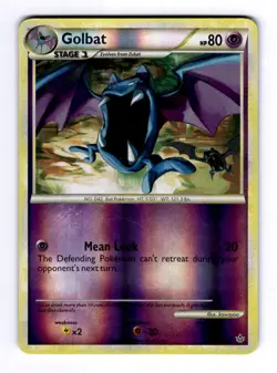 Golbat Unleashed #30 (2010) Uncommon Reverse Holo NM Pokemon - Image 1