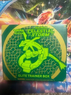 2018 Pokemon Sun & Moon Celestial Storm Elite Trainer Box (ETB) Factory Sealed - Image 1