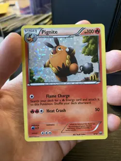 Pokemon 2012 Mcdonalds Promo Holo Pignite 4/12 LP - Image 1