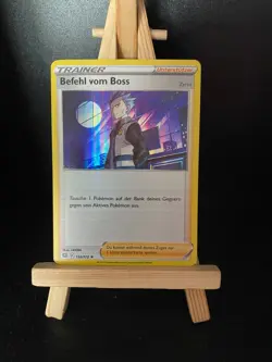 Befehl vom Boss Holo 132/172 Rare Pokemon Karte TCG aus Strahlende Sterne - Image 1