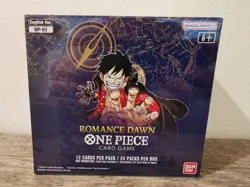One Piece Romance Dawn Booster Box OP-01 Blue Bottom Sealed Pre-Errata Wave 1 - Image 2