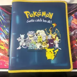 Empty Vintage Pokemon Binder- Nintendo Brand- No Cards Inside - Image 1