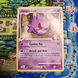 Gengar GL 40/111 SP Pokemon TCG Card Platinum Rising Rivals HP - Image 1