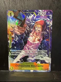 Donquixote Rosinante (Illustration Box Vol.6) OP12-108 One Piece Promotion Cards - Image 2