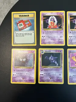 Vintage Pokemon Card Lot Of 10 Base Set To Neo - Image 2