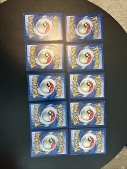 Vintage Pokemon Card Lot Of 10 Base Set To Neo - Image 4