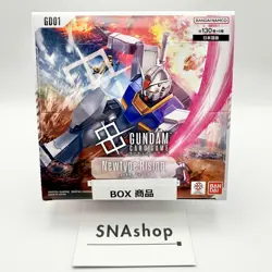 Gundam Card Game Newtype Rising Booster Box GD01 Sealed Japanese - Image 1