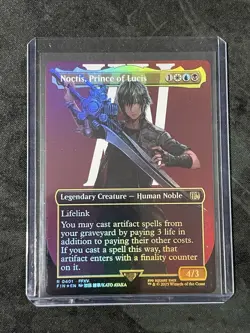 Noctis, Prince of Lucis (Borderless) Final Fantasy Foil - Image 1