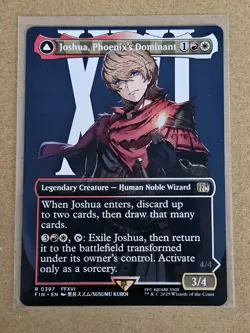 MTG Final Fantasy Joshua, Phoenix's Dominant (Borderless) Non-foil R 397 - Image 1