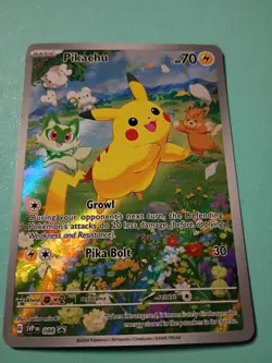 Pokemon Pikachu, Full Art, Promo, Holo, SVP: Scarlet & Violet, 088, Basic - Image 1