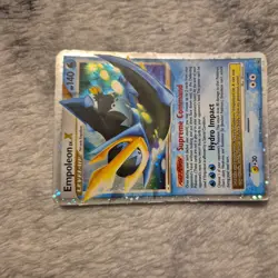 Pokemon TCG Empoleon LV.X Dp Black Star Promotional DP11 Holo Promo 1st Edition - Image 1