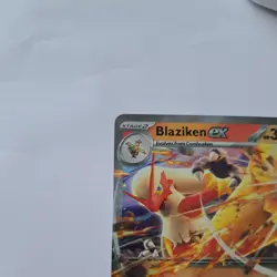Pokemon 024/159 Blaziken ex Journey Together Very Good Condition - Image 2