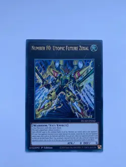 DUAD-EN042 Number F0: Utopic Future Zexal Ultra Rare 1st Ed YuGiOh Card - Image 1