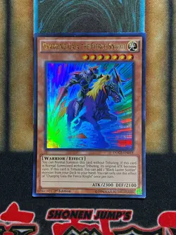 Yugioh Charging Gaia The Fierce Knight DOCS-EN019 Ultra Rare 1st Ed NM - Image 1