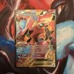 Volcanion EX 107/114 (Full Art) XY Steam Siege Ultra Rare Pokemon Card - Image 1