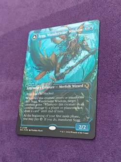 Sygg, Wanderwine Wisdom ** FOIL BORDERLESS ** #288 - Lorwyn Ecliped - NM MTG - Image 2
