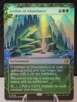 Leyline of Abundance Enchanting Tales Wilds of Eldraine NM Condition - Image 1