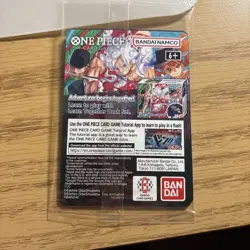 One Piece Monkey D. Luffy US Voyage College Basketball Card Rutgers 1/23 IN HAND - Image 2