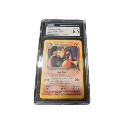 Dark Charizard HOLO EX/NM+ Rare Pokemon Card 4/82 Team Rocket Series TCG - Image 1