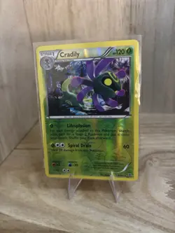 Pokemon Cradily 4/101 Plasma Blast Rare Reverse Holo 120 HP Card English 2013 - Image 1