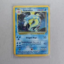 Gyarados Base Set 6/102 Holo Unlimited Holo Rare Pokemon Card - Image 1