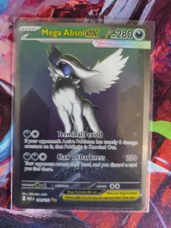 Pokemon TCG Mega Absol Ex 180/132 Illustration Rare Holo Me01 English - Image 1