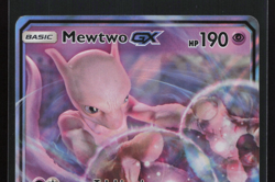 Pokemon TCG Mewtwo GX Black Star Promo Card SM196 NM/M Condition - Image 3