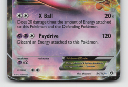 Pokemon TCG Mewtwo EX Legendary Treasures 54/113 Holo Holo Rare EX - Image 4